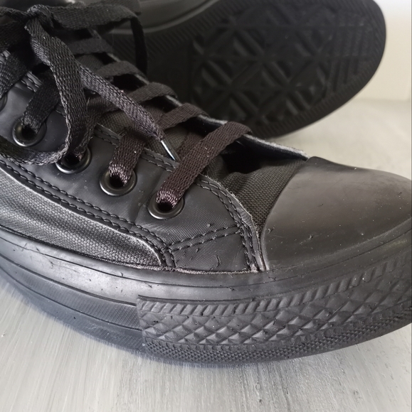 Converse All Star Chuck Taylor Guard Black High Tops Mens Size 7 Women's Size 9 - Picture 8 of 16